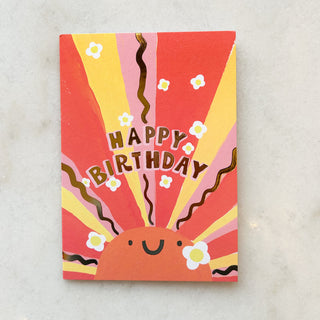 Carte Birthday Sunrise