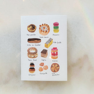 Carte - Patisseries