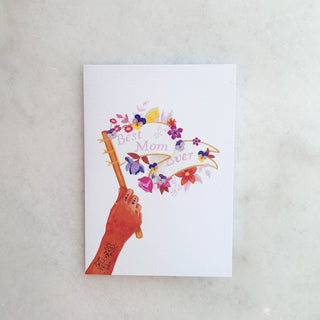 Carte Drapeau Best Mom