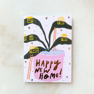Carte Happy new home