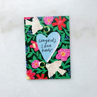Carte Love birds