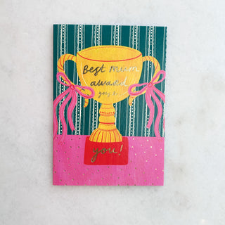 Carte Trophée Best Mum