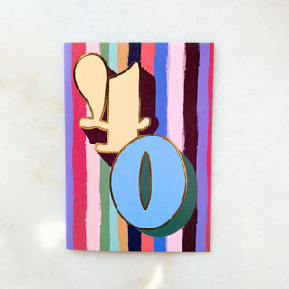 Carte anniversaire - Décénnies
