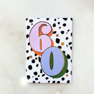 Carte anniversaire - Décénnies