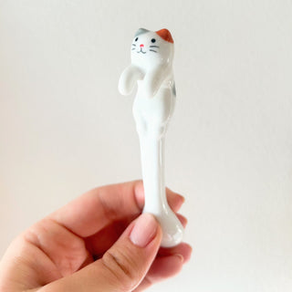 Cuillère Chat Gris