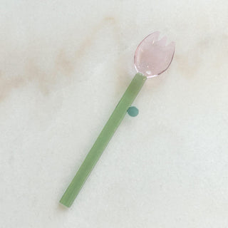 Cuillère Fleur Rose