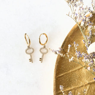 Boucles d'oreilles Clés