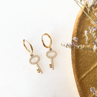 Boucles d'oreilles Clés