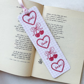 Marque page Good luck babe