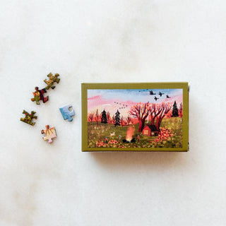 Mini puzzle - Automne / Hiver