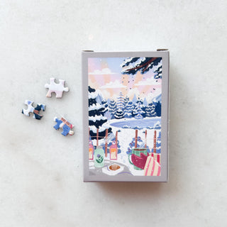 Mini puzzle - Automne / Hiver