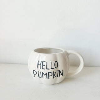 Mug Hello Pumpkin Blanc