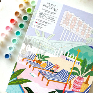 Peinture numérotée - Motel Pool