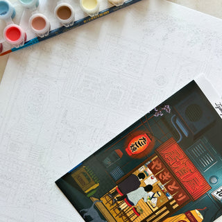 Peinture numérotée - Izakaya
