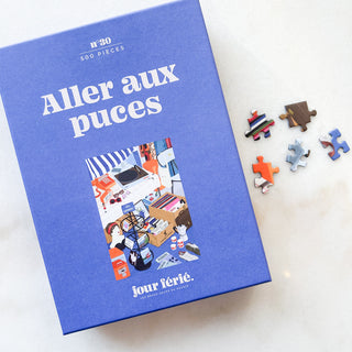 Puzzle - Aller aux puces