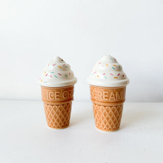 Salière et poivrière Glace