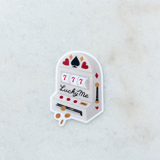 Sticker Lucky machine