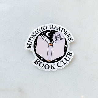 Sticker Midnight book club
