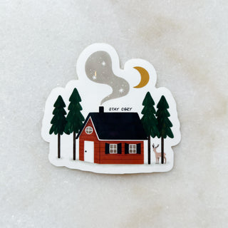 Sticker Stay cozy
