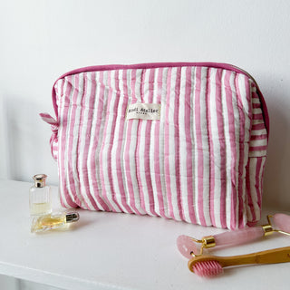 Trousse de toilette Gaby Rosa - Grand modèle