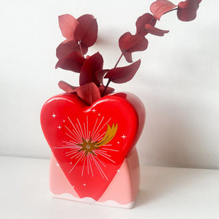 Vase Cœur étoilé